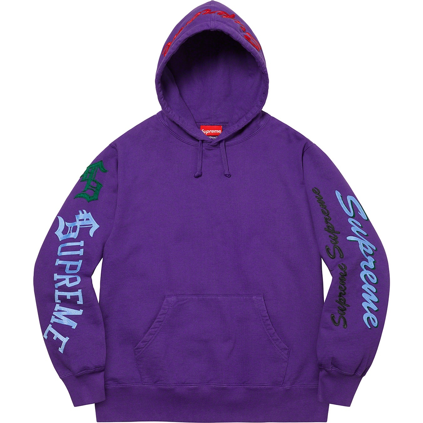 Multi Logo Hooded Sweatshirt view 9